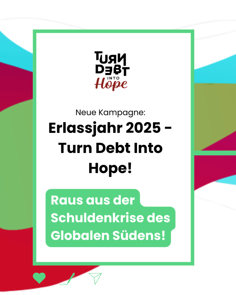 Aufruf zur Kampagne erlassjahr 2025