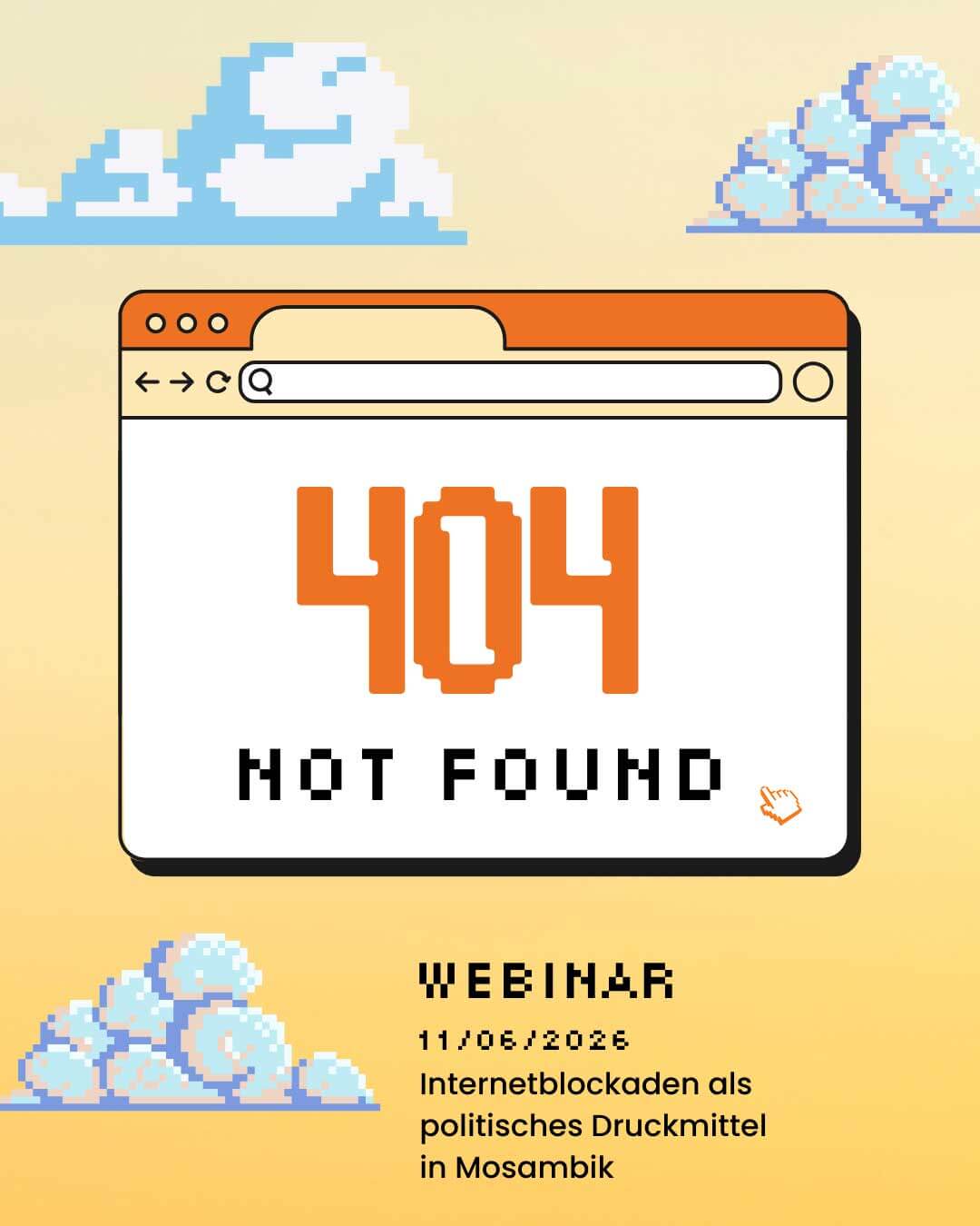 Webinar zum Thema "404 Not Found"